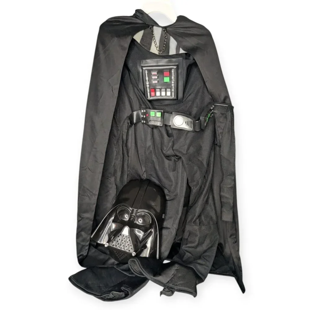 2008 Lucasfilm Rubie's Star Wars Darth Vader Child Costume w/Mask Size Small 4-6 - Picture 1 of 15
